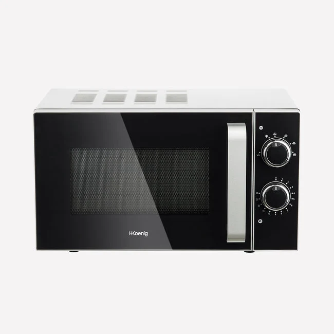 Ⓜ️🔵🔵🔵 H.Koenig VIO4 - Forno a microonde compatto e potente, 20 litri, diametro del piatto 24,5 cm, 700W