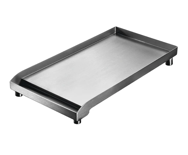 Ⓜ️🔵🔵🔵 LA GERMANIA 901401 - Piastra teppanyaki in acciaio inox ad altissimo spessore