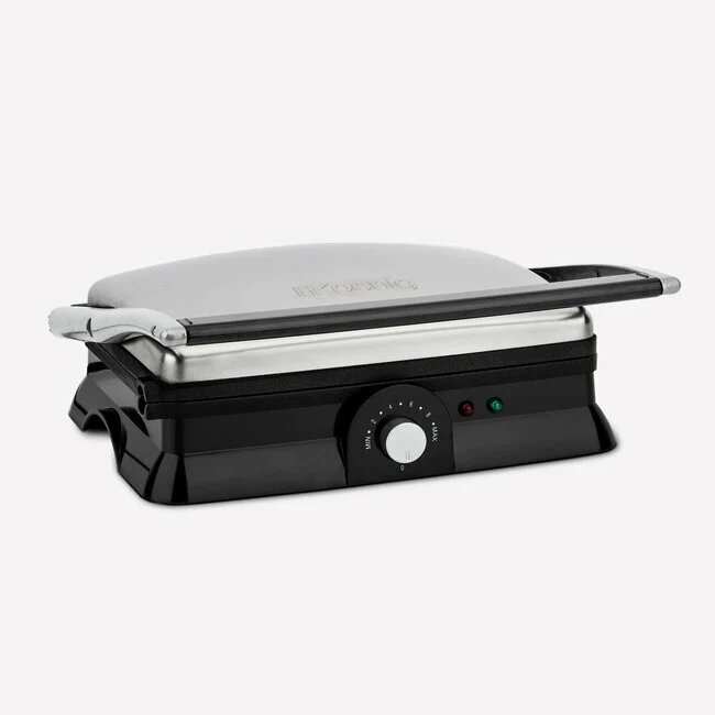 Ⓜ️🔵🔵🔵 H.Koenig GR20 - [📦🚨Spedizione immediata!🚚💨] Bistecchiera e grill INOX, apertura a 180 gradi