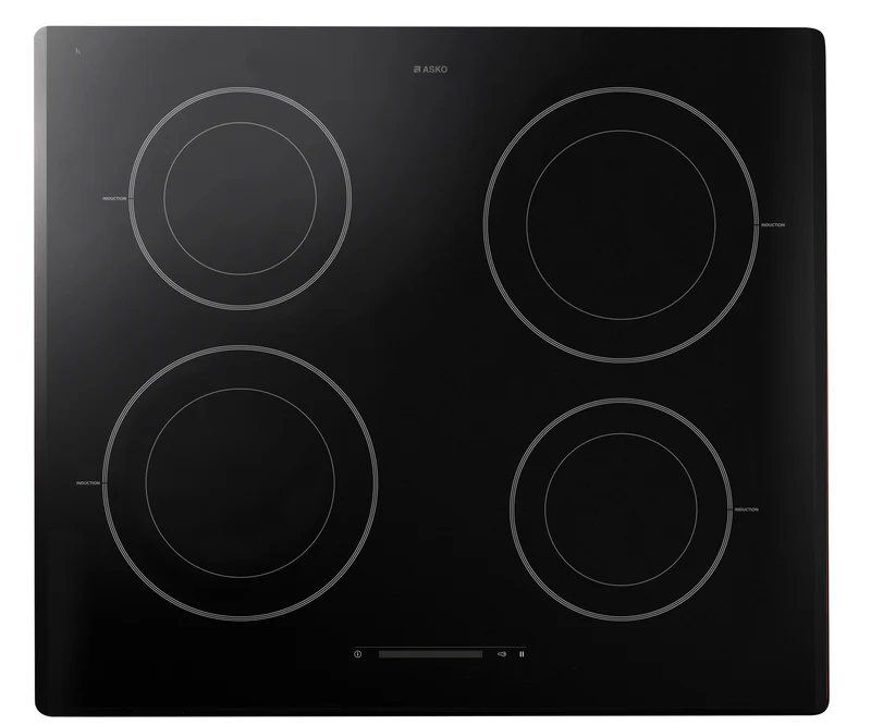 Ⓜ️🔵🔵🔵 Asko HI 16111 G - Piano cottura a Induzione, 60 cm, Vetro Nero