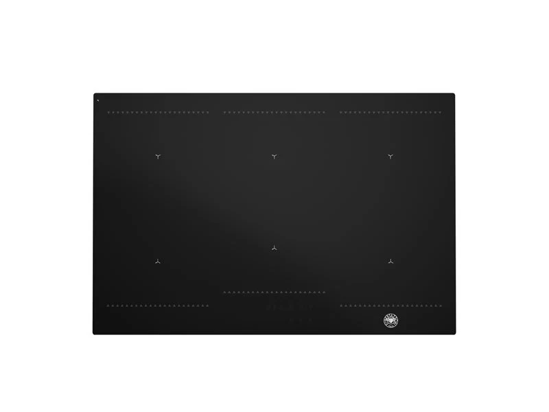 Ⓜ️🔵🔵🔵 BERTAZZONI P786IM3B2NE - Piano Cottura a Induzione, 78 cm, Nero, Serie Modern, 3 Multizone