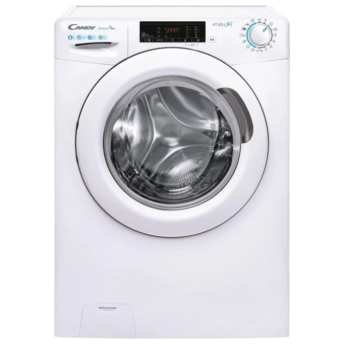 Ⓜ️🔵🔵🔵 Candy CSO44 1285TE/2- Lavatrice slim, 8 kg, centrifuga 1200, profondità 47 cm, Nuova classe D