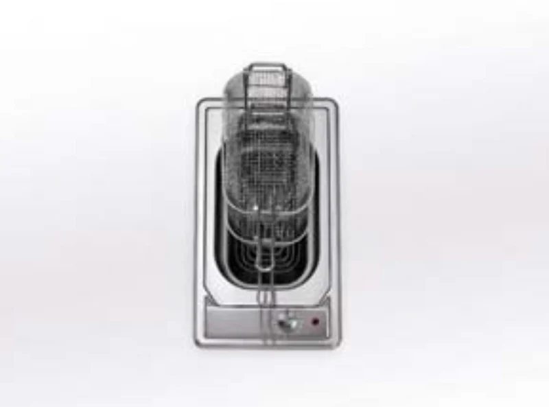 Ⓜ️🔵🔵🔵 Alpes F 530/FRE - Friggitrice elettrica da incasso, semifilo, acciaio inox, larga 30 cm