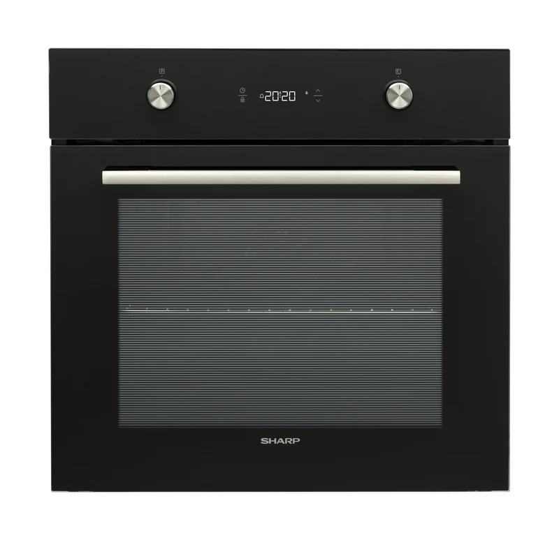 Sharp K-60P19BNM-EU Built-In 69lt. Standard Multifunction Oven, Black