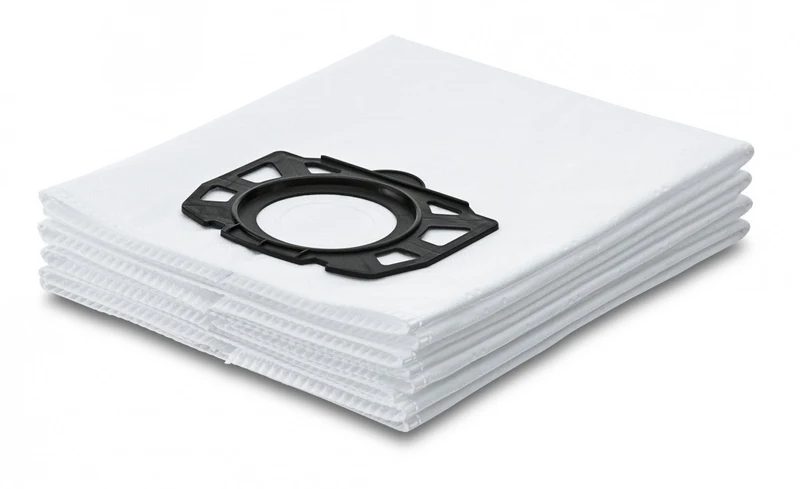 Kärcher Sacchetti Filtro in Tessuto Non Tessuto 2.863-006.0 Bianco 4pz per WD4-6 MV4-6