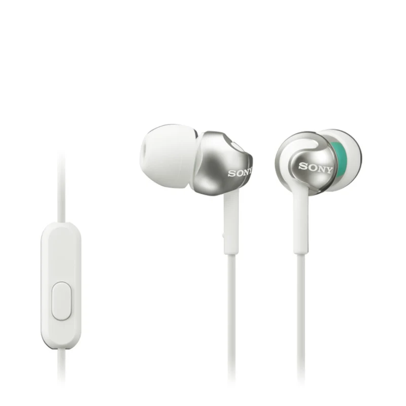 Sony MDR-EX110AP Auricolare In-ear Cablato con Microfono Bianco
