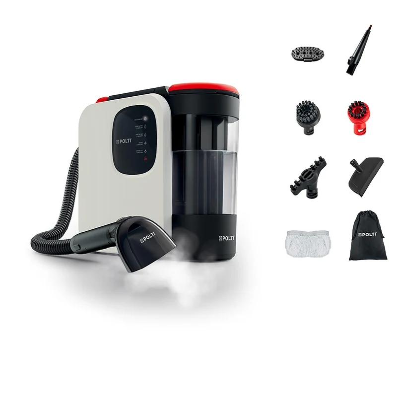 Polti StainOver SC30 Lavatappeti Smacchiatore a Vapore 4 in 1 2000W Serbatoio 1,6L Bianco