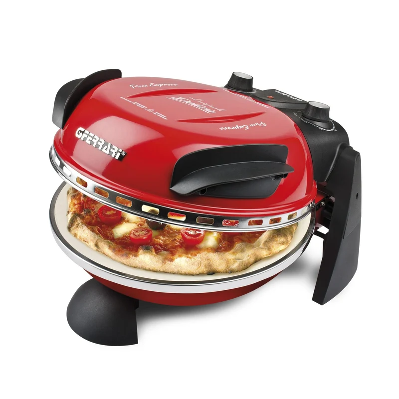 G3 Ferrari Forno Pizza Delizia G100006 1200W Rosso Cottura 5 Minuti