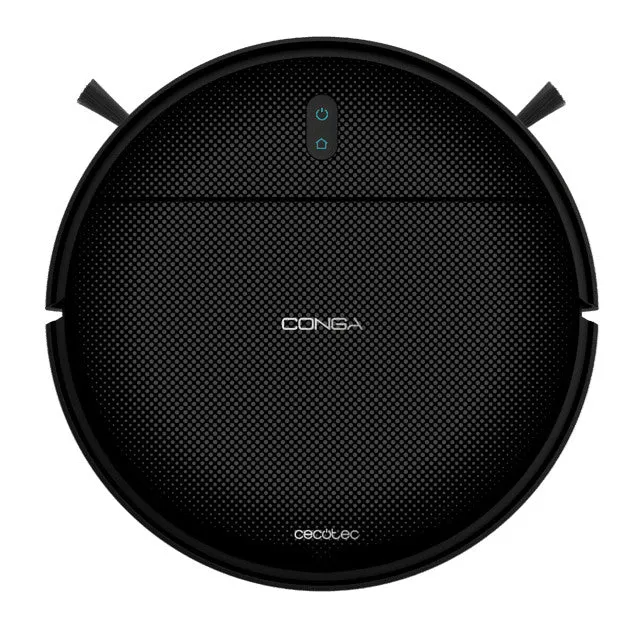 Cecotec Conga 999 Map Genesis Robot Aspirapolvere Lavapavimenti Nero LaserSmart