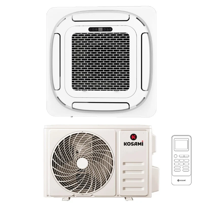 Condizionatore a Cassetta Kosami 18000 Btu R-32 Wi-Fi Integrato con Griglia e Telecomando