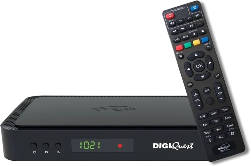 DIGIQUEST Decoder Combo 4K UHD Q99 Tivùsat DVB-S2/T2 HEVC Main 10 con Smartcard e Telecomando 2in1