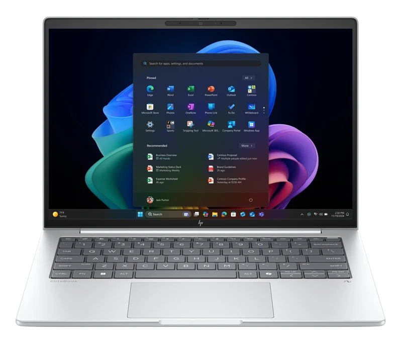 HP EliteBook 8 G1a Notebook 14" AMD Ryzen AI 7-350 16 GB RAM 512 GB SSD AMD Radeon 860M WUXGA Windows 11 Pro Argento