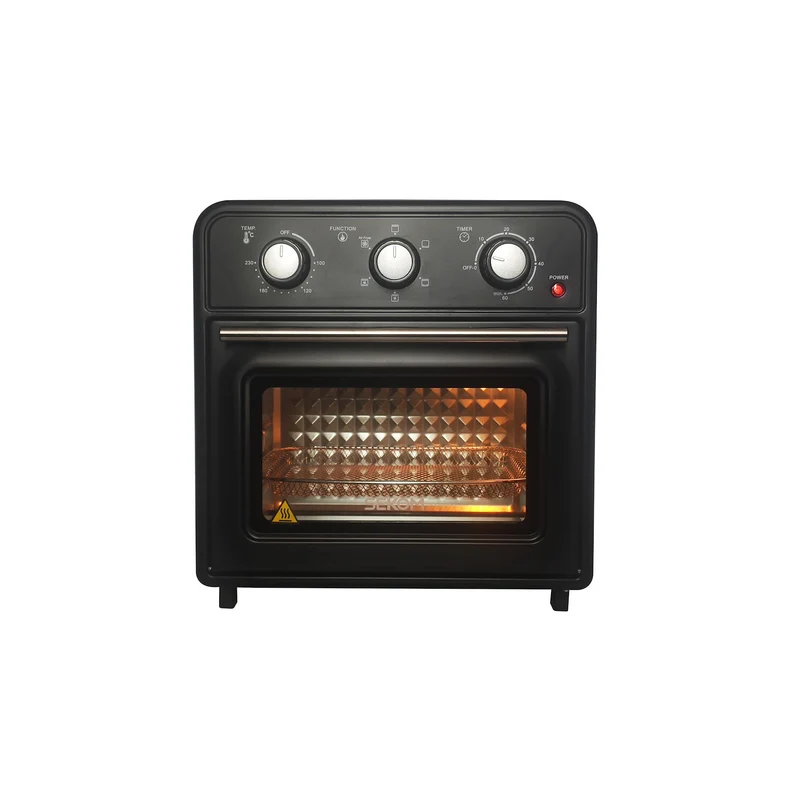 Sekom Fornetto Elettrico SGFR20VFA 1800W 20L Ventilato Air Fry Grill Timer Nero