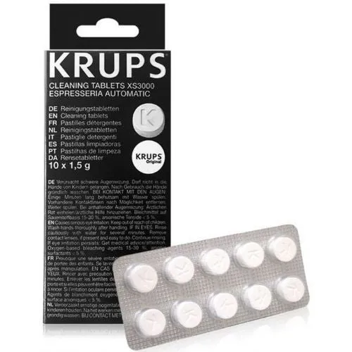 Pastiglie detergenti per macchine da caffè espresso KRUPS XS300010