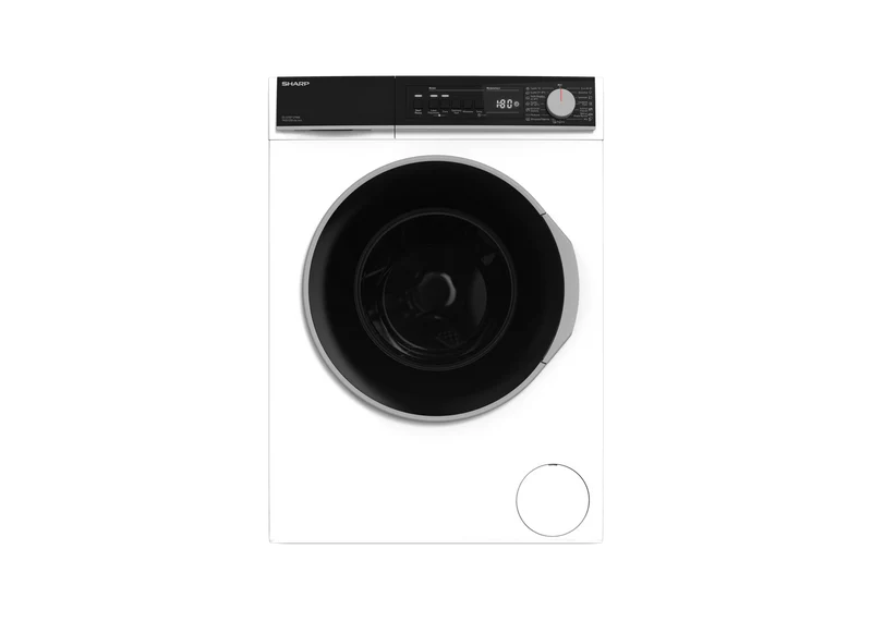SHARP ES-SFB712YWB-PL Freestanding Washing Machine 7 kg 1200 RPM B Class with Slim Depth