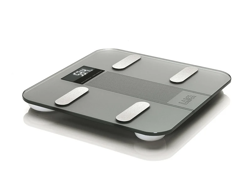Laica PS7005 Bilancia Pesapersone Elettronica Bluetooth 180kg Grigio Acciaio Inox