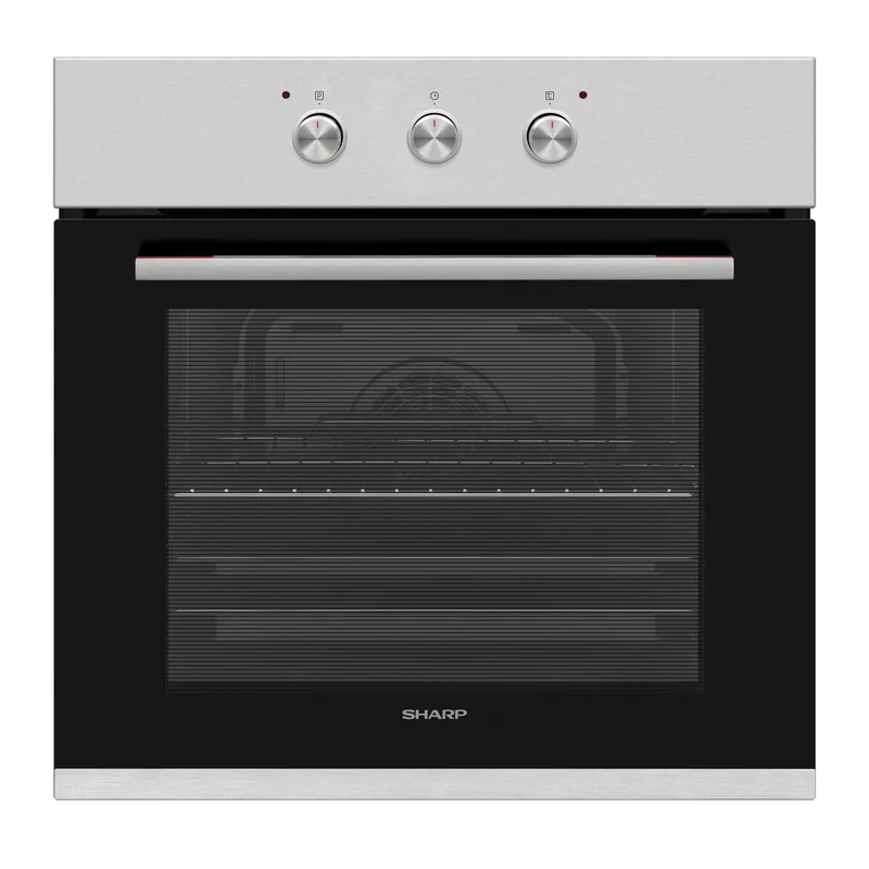 Sharp K-60M22INL-IT Built-In 69lt. Standard Fan Assisted Oven, Inox