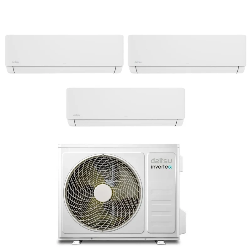 Condizionatore Trial Split Daitsu Artic Pro 12+12+12 con DOSM-27KDT-3 R-32 Wi-Fi Integrato