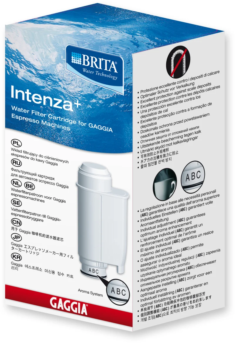 Gaggia Filtro Acqua Brita Intenza+ RI9113/60 per Macchina Caffè - Accessorio Originale