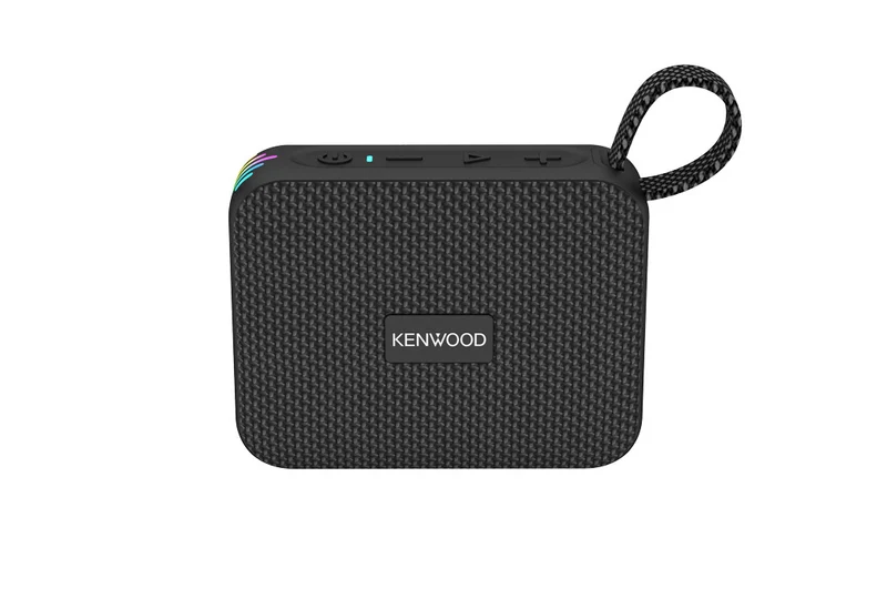 Kenwood AS-60BT-B Altoparlante Bluetooth Portatile Nero Resistente all'acqua IPX7