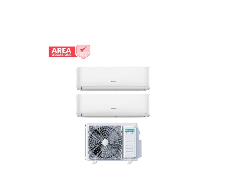 AREA OCCASIONI 2788 Condizionatore Dual Split Hisense Hi-Comfort 7+9 con 2AMW35U4RGC R-32 Wi-Fi Integrato