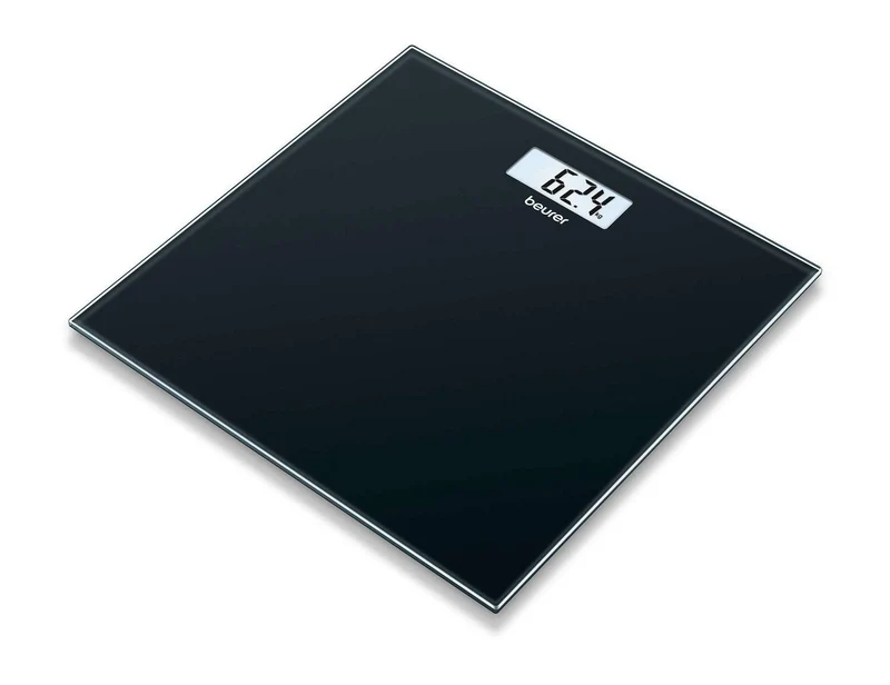 Beurer GS 10 Bilancia Pesapersone Elettronica Vetro Nero 180 kg Precisione 100 g