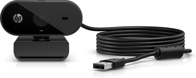HP Webcam FHD 325 53X27AA Full HD 1080p USB con Microfono Integrato Nero