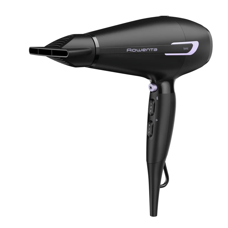 Rowenta CV7210 Asciugacapelli Professionale 2200W Nero con Funzione Ionica