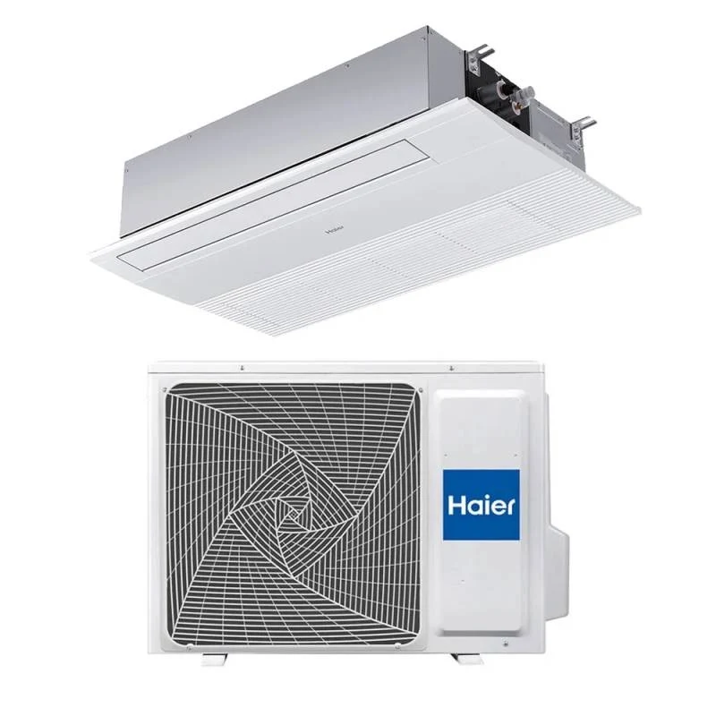Condizionatore a Cassetta a 1 Via Haier 12000 Btu AB35S2SA1FA(H) R-32 Wi-Fi Integrato con Griglia