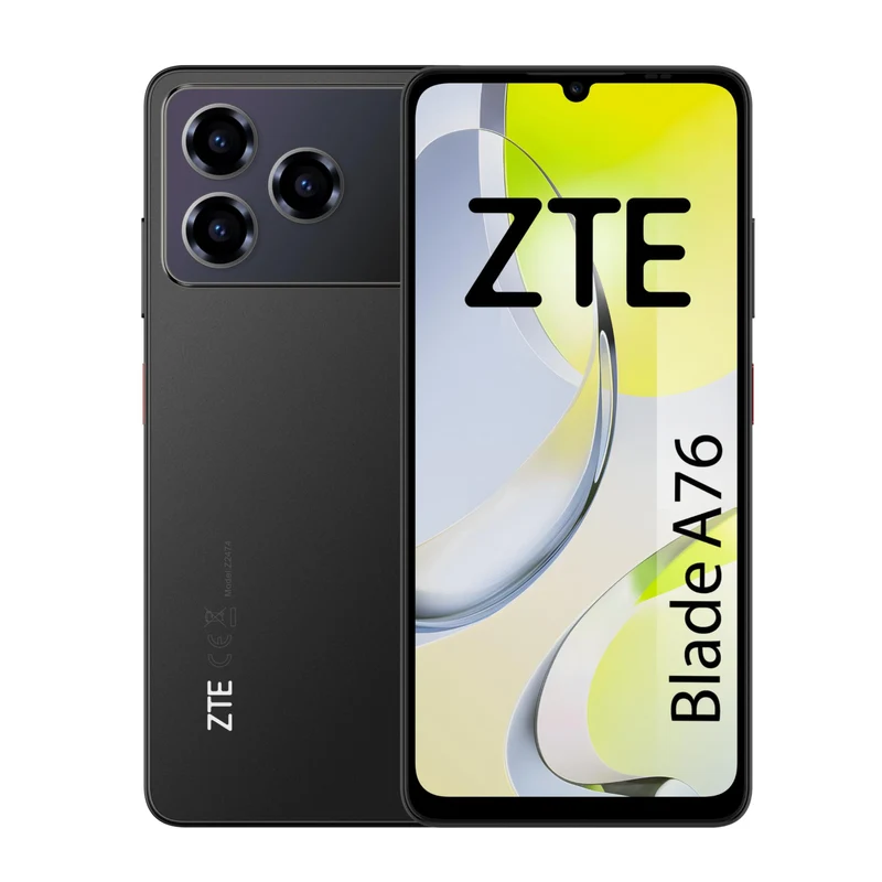 ZTE Smartphone Blade A76 4GB RAM 128GB 6.75" Octa-Core 5000mAh Nero