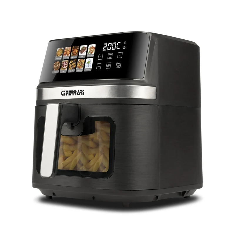 G3 Ferrari Friggisano G10212 Friggitrice ad Aria 8L Digitale Nero