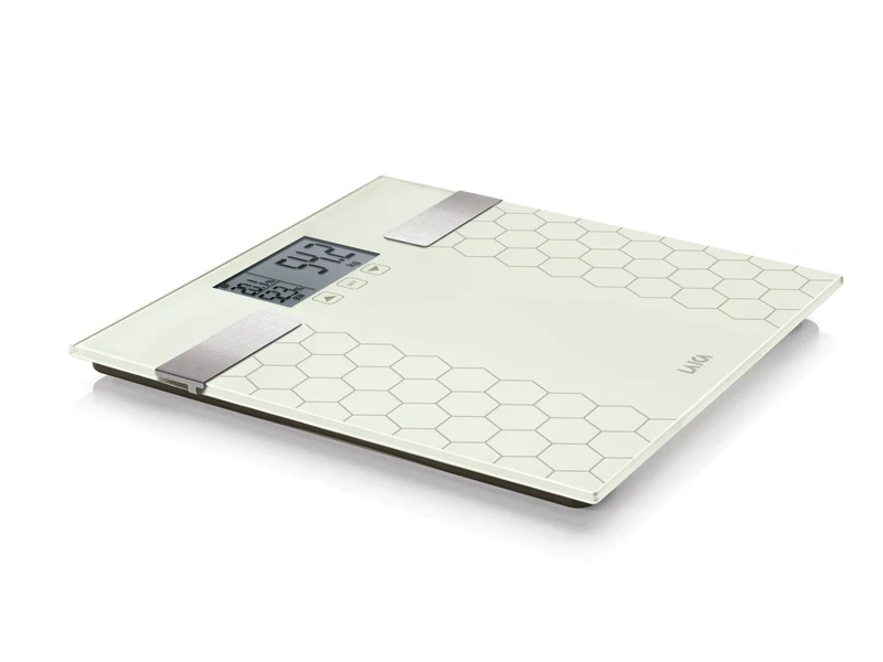 Laica PS5014 Bilancia Pesapersone Elettronica Analisi Corporea 180kg Grigio Vetro