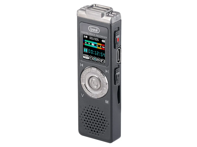 Trevi Lettore MP3 DR 437 SA2 8 GB Grigio Ricaricabile - Dispositivo Audio Portatile