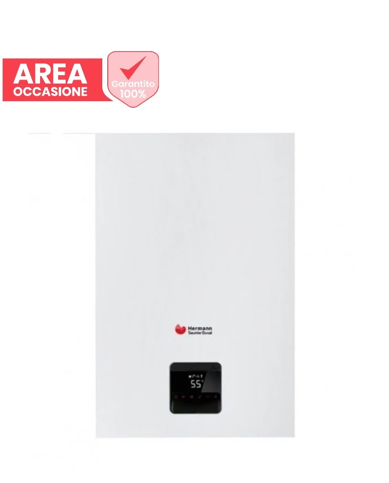 AREA OCCASIONI 3082 Caldaia a Condensazione Hermann Saunier Duval Thematek Condens 24 AS/2 kW Metano/Gpl con Kit Scarico Fumi