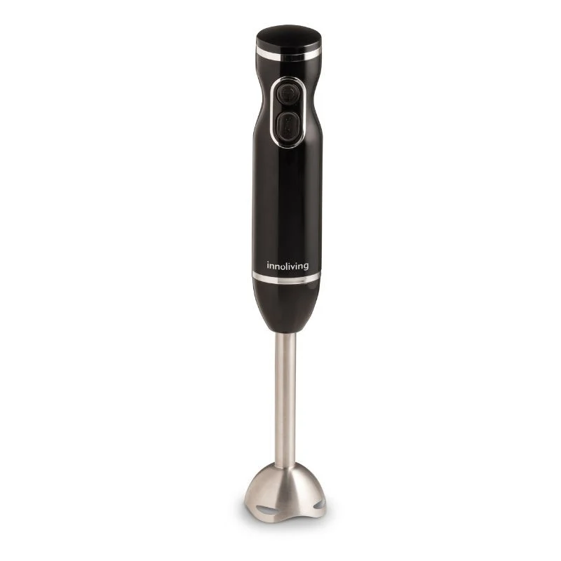 Innoliving Frullatore a Immersione INN-881 400W 2 Velocità Tasto Turbo Gambo Removibile Acciaio INOX
