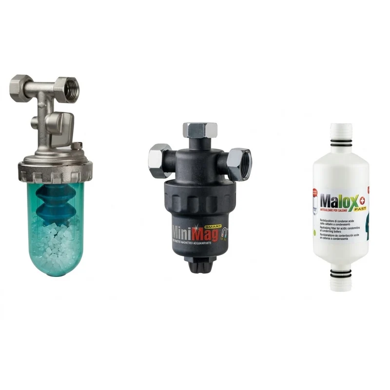 Kit Salvacaldaia Gel NK3 Eco Mono con Dosatore Dosaphos Monocorpo + Defangatore Minimag Smart Eco + Neutralizzatore di Condense