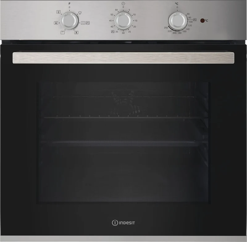 Indesit Forno da Incasso IO K35H X Elettrico Multifunzione 66 L 60 cm Ventilato Grill Steam&Clean Classe A Inox