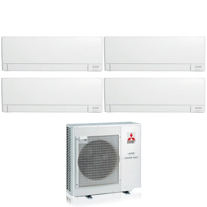 Condizionatore Quadri Split Mitsubishi Electric Plus MSZ-AY 7+7+9+15 con MXZ-4F80VF R-32 Wi-Fi Integrato