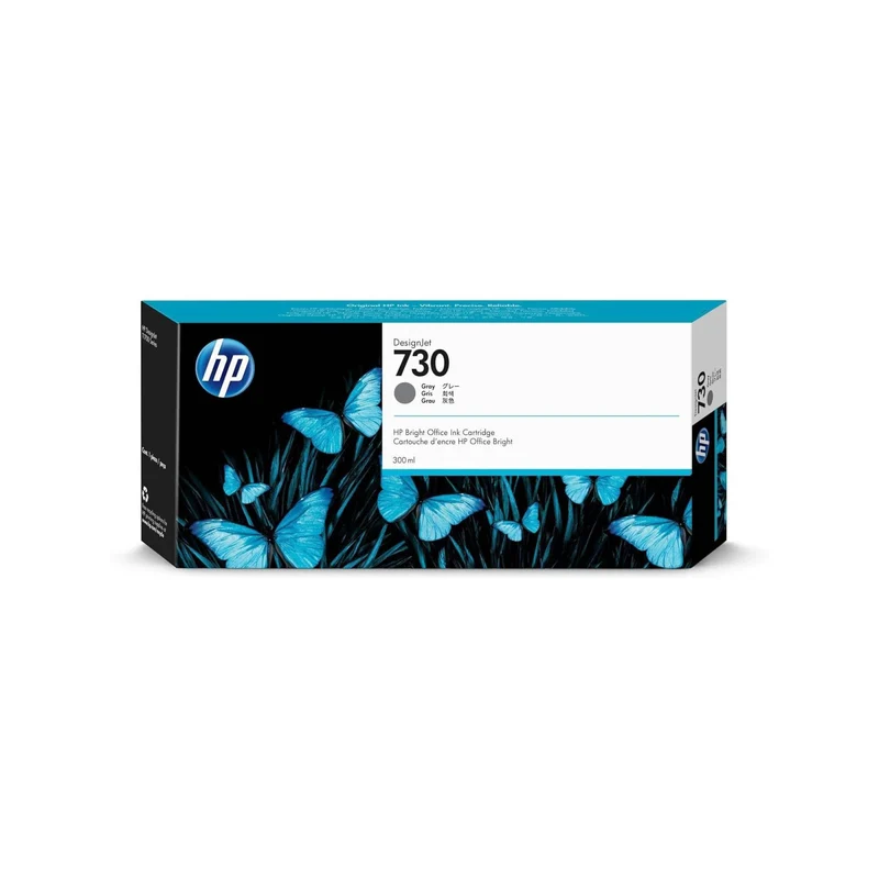 Cartuccia HP Originale P2V72A Grigio 300 Pagine per DesignJet T1700