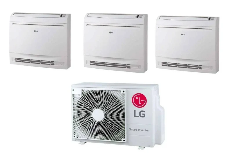 Condizionatore Trial Split Console LG 9+9+9 Btu con MU3R21 R-32 Wi-Fi Optional
