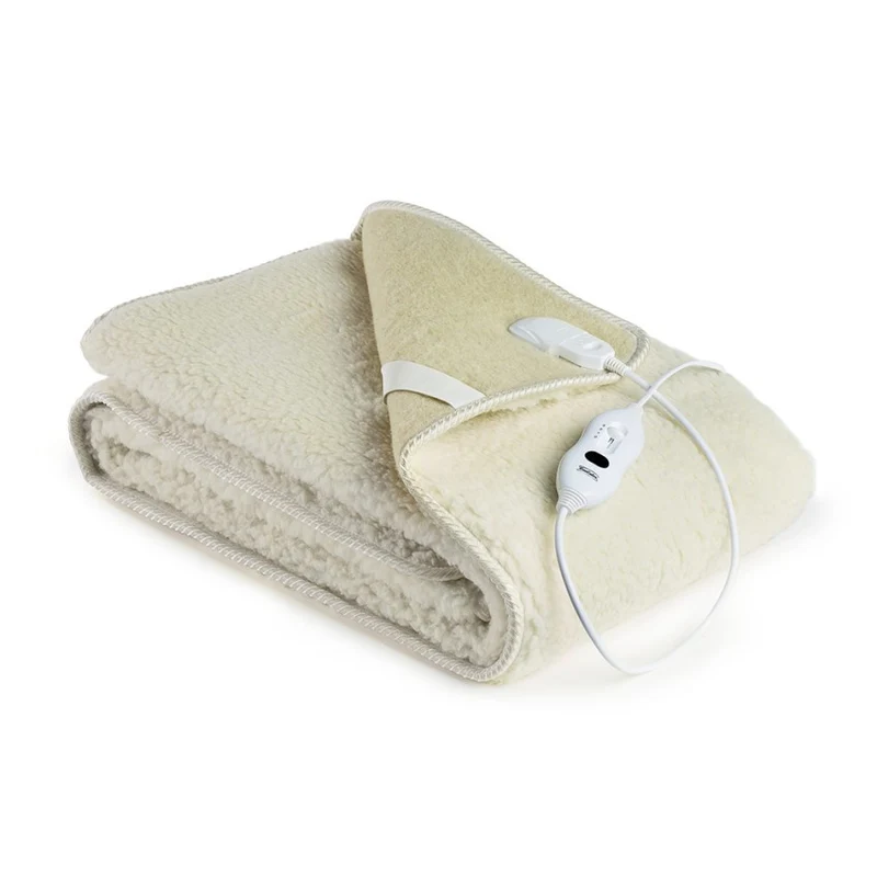 Lancalor Scaldaletto Elettrico MAXI1C1A46E Letto Singolo 100% Lana 190x80 cm 75W Fantasia Scozzese