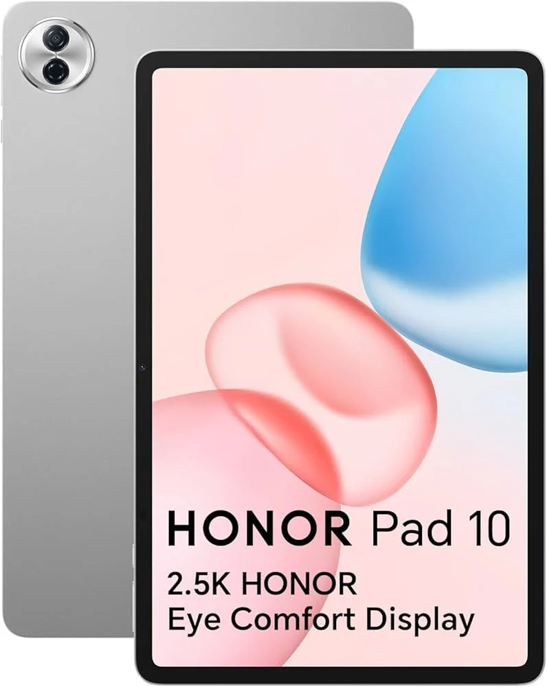 HONOR Pad 10 Tablet 12.1" 2560x1600 LCD 120Hz Qualcomm Snapdragon 8 GB RAM 256 GB Wi-Fi 6 Android 15 Grigio