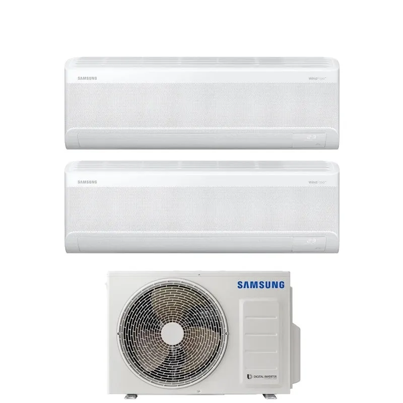 Condizionatore Dual Split Samsung WindFree Elite S2 9+9 con AJ052TXJ3KG R-32 Wi-Fi integrato