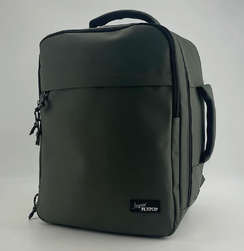 Zaino Da Viaggio Flypop Verde Gommato