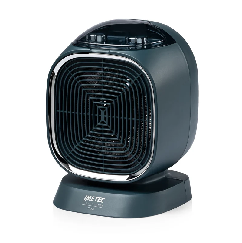Imetec Silent Power Pure 4031 Riscaldatore Ventilatore Blu 2200W con Ionizzatore Timer