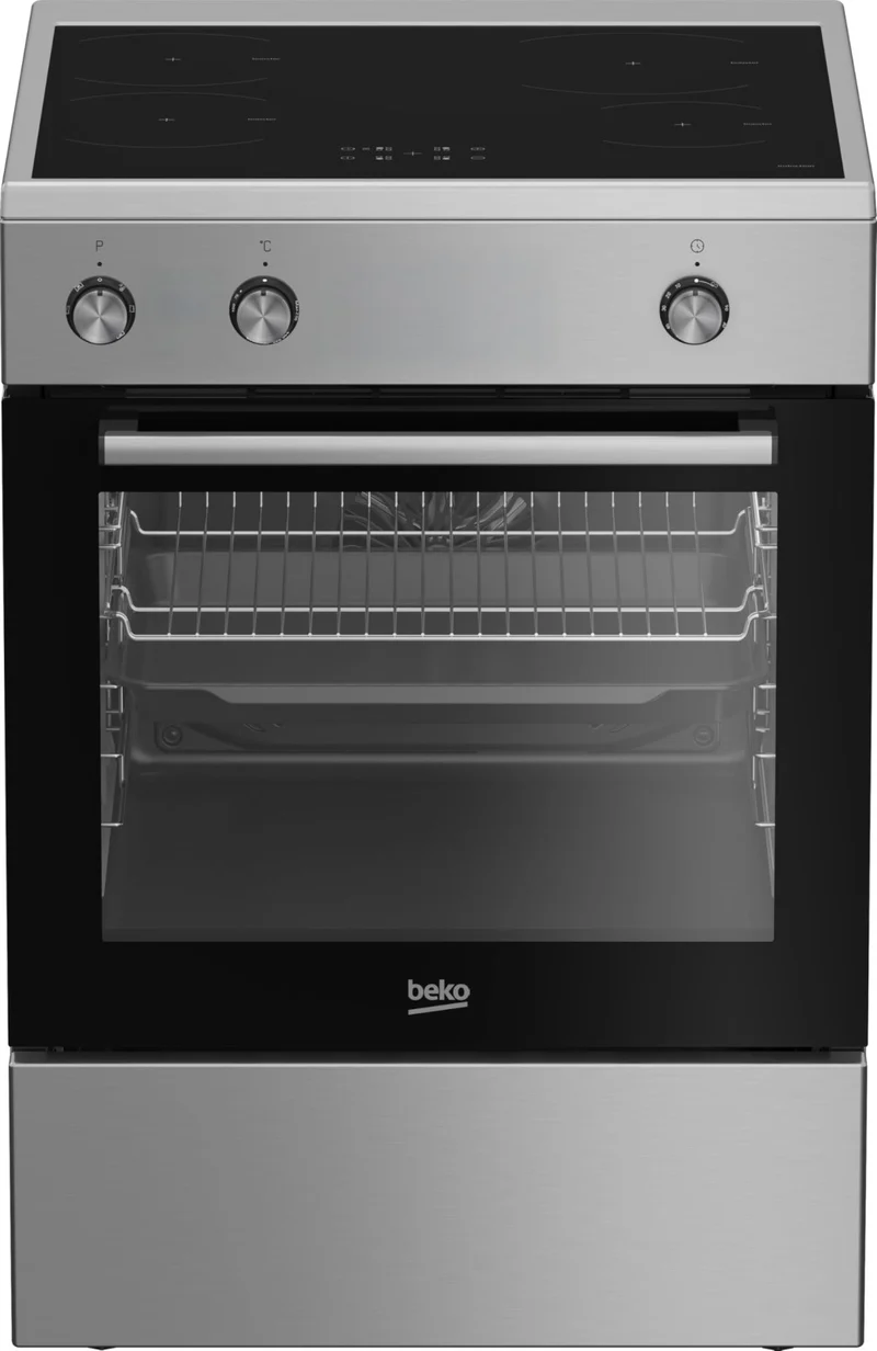 Beko FBE69100X Cucina a Induzione Multifunzione 60 cm Libera Installazione Inox