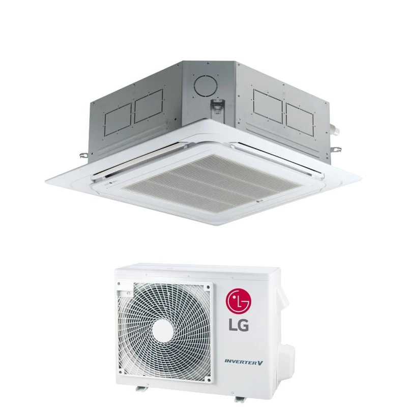 Condizionatore a Cassetta 4 Vie LG Compact 24000 Btu CT24F R-32 Wi-Fi Optional con Pannello