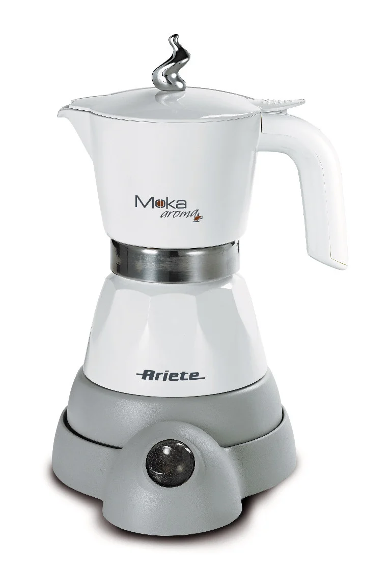 Ariete Moka Aroma 1358 Macchina Caffè Elettrica 2/4 Tazze Grigio