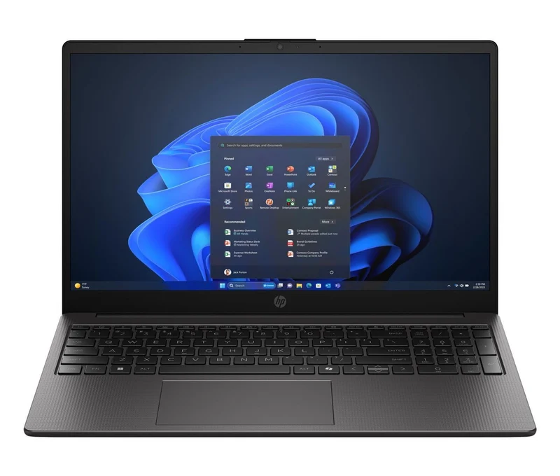 HP Notebook 250R G10 15,6" Full HD Intel Core 7 150U 16GB DDR5 512GB SSD NVMe Wi-Fi 6 Windows 11 Pro