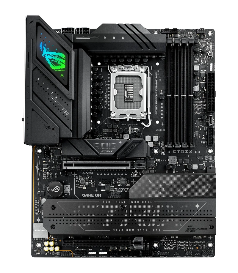 ASUS ROG STRIX B860-F Gaming Scheda Madre ATX, Socket LGA 1851, DDR5, Wi-Fi 7